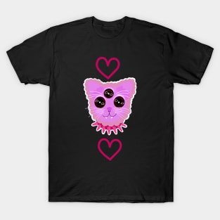 Cute Alien Cat Club T-Shirt